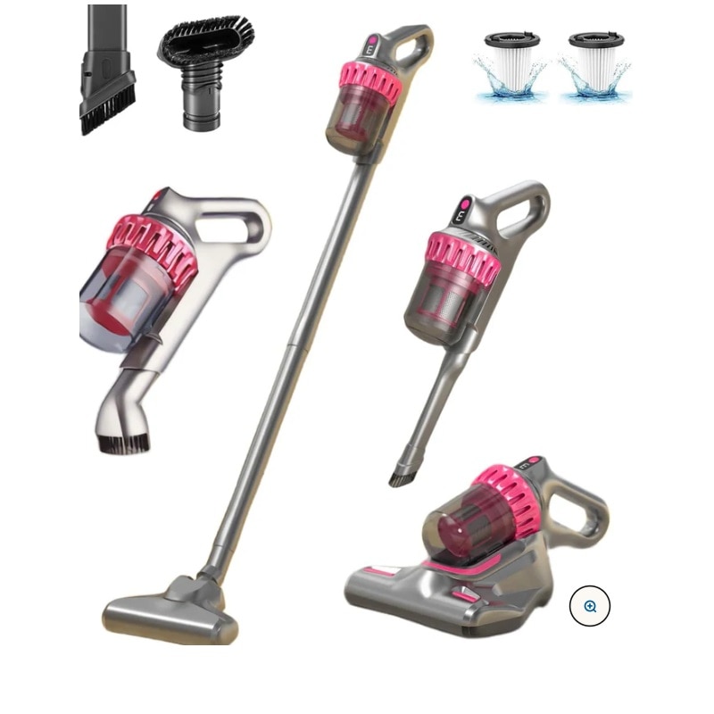Aspirator vertical fara fir 3 in 1, motor digital 480W, autonomie 100 min
