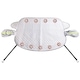 Parasolar pentru protectie parbriz si oglinzi cu banda reflectorizanta, anti inghet, 9 magneti, material cu 4 straturi, universal, 157x126cm