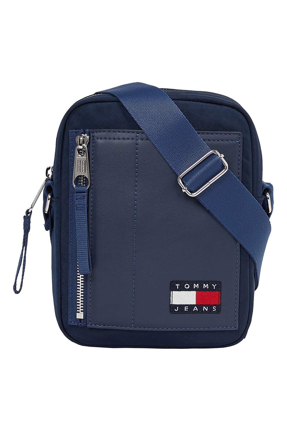 m♡ Tommy Jeans, Geanta crossbody cu logo, Bleumarin - eMAG.ro