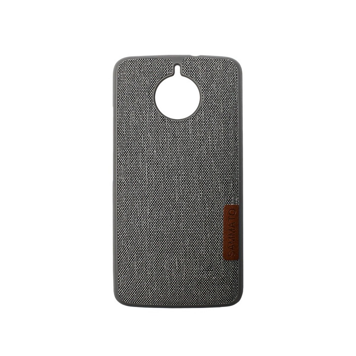 Калъф SAMMATO за Motorola E4+ Jeans, сив