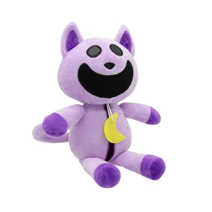 Plüss, CatNap a Poppy Playtime Smiling Critterstől, lila, 25 cm, Toyska®