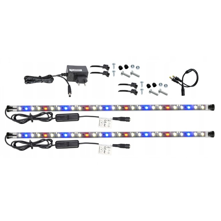 Lampa LED pentru acvariu spectrum 2x30cm GROW