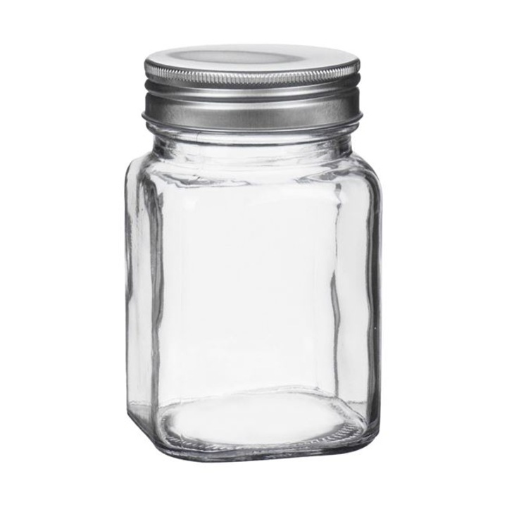 200 ml-es üvegedény menetes fedéllel