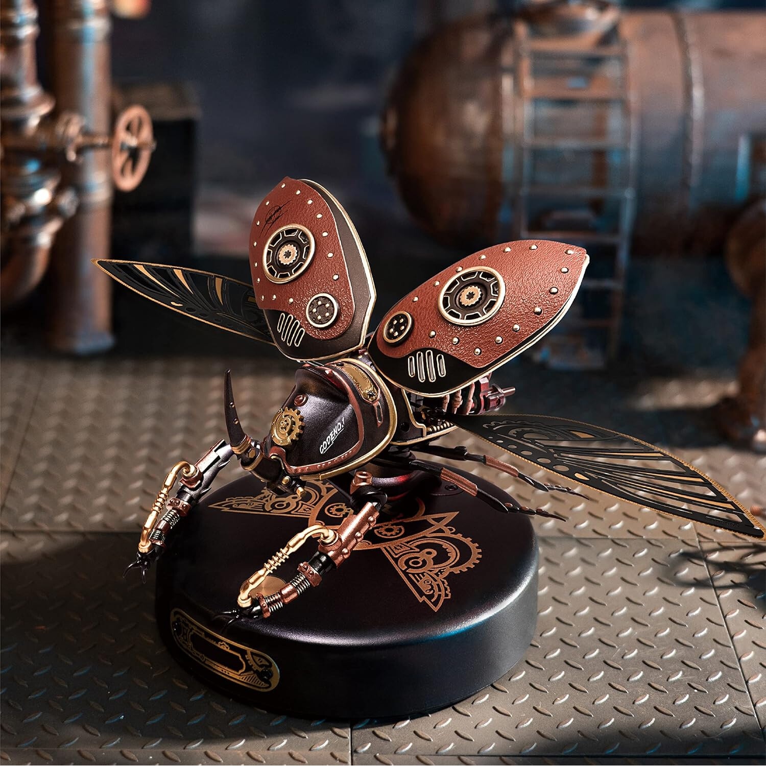Műanyag Steampunk - Barna I Műanyag Steampunk - Barna I