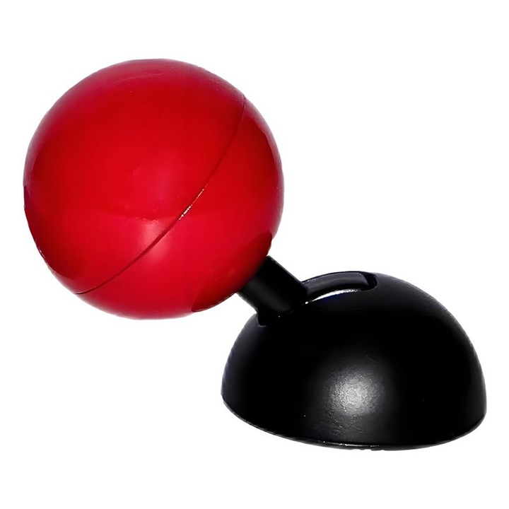 buton de pornire auto, negru/rosu, 8.5x4x4cm