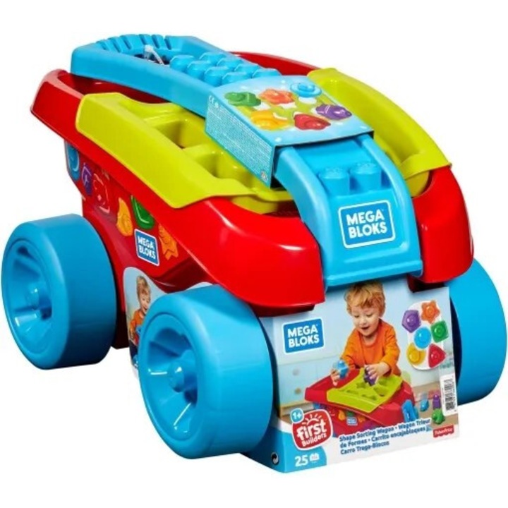 Jucarie interactiva Fisher Price, FishPriMeBloWoklocka, 30.5x46x32.5cm