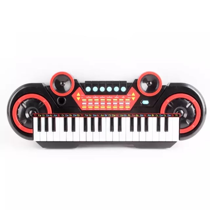 Orga de jucarie cu 37 clape, microfon si karaoke, Yupy®