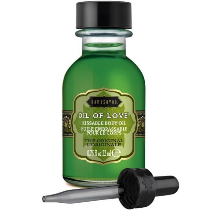 Oil of love síkosító, Kamasutra The Original, vaníliás csokoládé fahéj ízű, hőhatású, 22ml