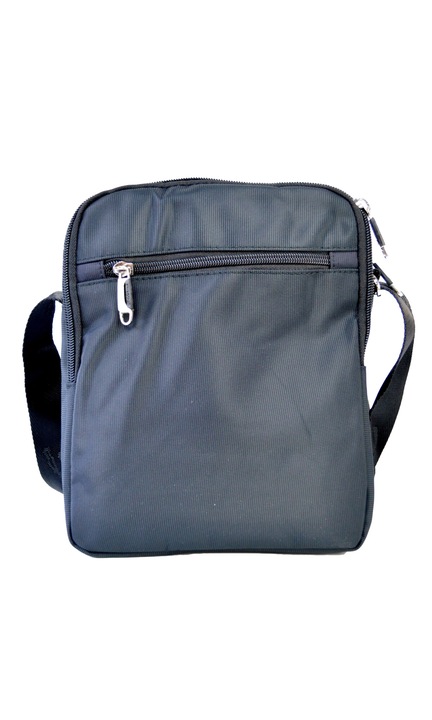 Magazincovoare Férfi válltáska, szürke, 25x20 cm