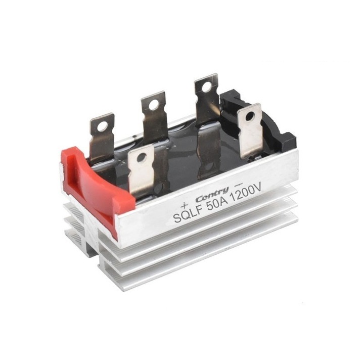 Мостов токоизправител Трифазен 50A - 1200V / SQLF-5012