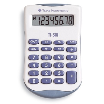Calculator de birou Texas Instruments TI-501, afisaj SuperView™ Calculator de birou Texas Instruments TI-501, afisaj SuperView™