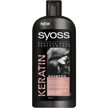 Sampon Syoss Keratin Hair Perfection pentru par uscat, 500 ml Sampon Syoss Keratin Hair Perfection pentru par uscat, 500 ml