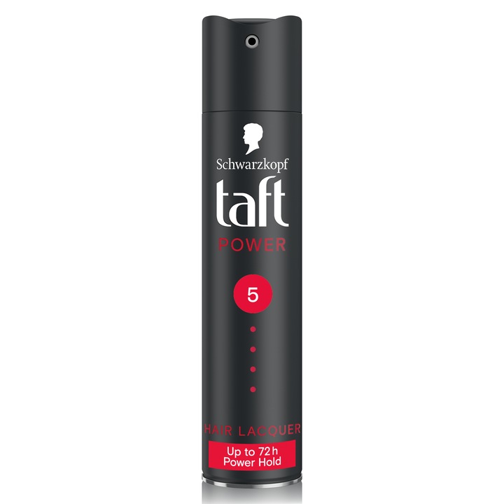Taft Power hajlakk, 5. szintű tartás, vegán formula, 250 ml
