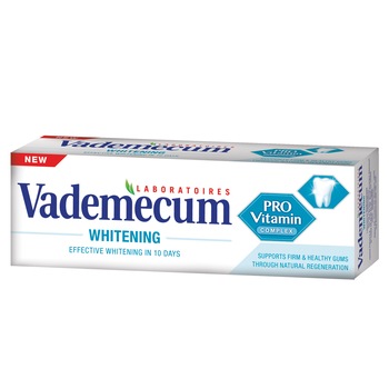 Pasta de dinti Vademecum Provitamin Whitenning, 75 ml Pasta de dinti Vademecum Provitamin Whitenning, 75 ml