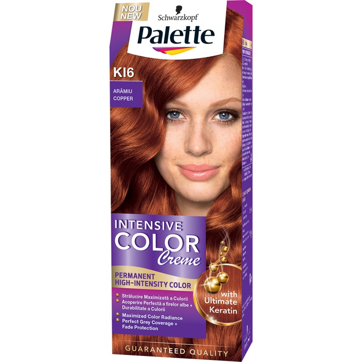 Боя за коса Palette Intensive Color Creme Ki6 Меден, 110 мл - eMAG.bg