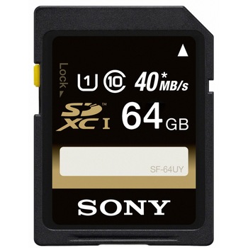 Card de memorie Sony SDHC, 64GB, Class 10 Card de memorie Sony SDHC, 64GB, Class 10