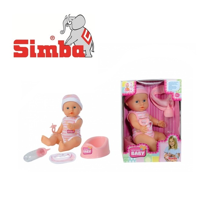 Бебе дарлинг Ню Борн Бейби Simba, 30 см, 105037800