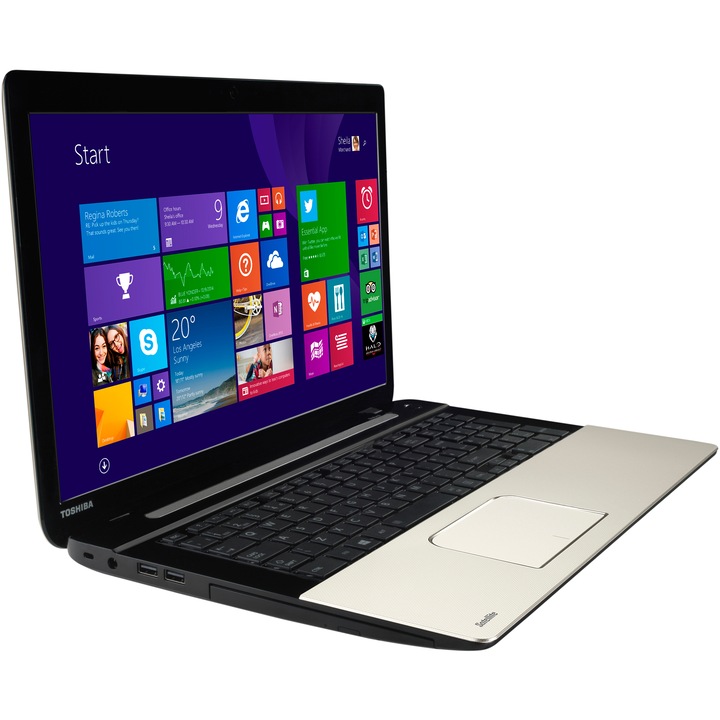 Laptop Toshiba Satellite L70-B-12T cu procesor Intel® Core™ i5-4210U 1.70GHz, Haswell, 4GB, 1TB, AMD Topaz XT 2GB, Microsoft Windows 8.1, Silver