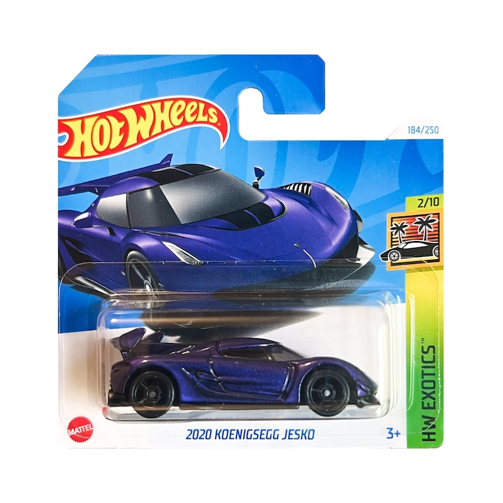 ΠΠ΅ΡΠ°Π»Π½Π° ΠΊΠΎΠ»Π° Hot Wheels, 2020 Koenigsegg Jesko, 1:64, Π»ΠΈΠ»Π°Π²ΠΎ