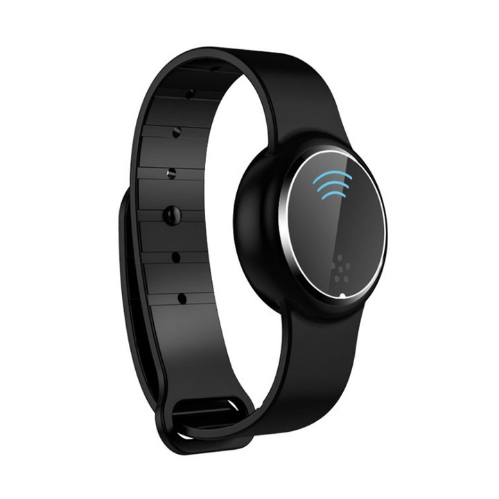 Bratara repelenta pentru tantari, USB reincarcabila, moderna, usoara, impermeabila, 4g