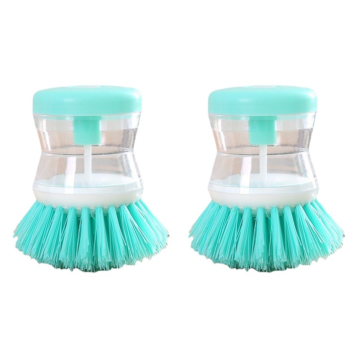 Set 2 perii de spalat vase, Cozevdnt, Verde