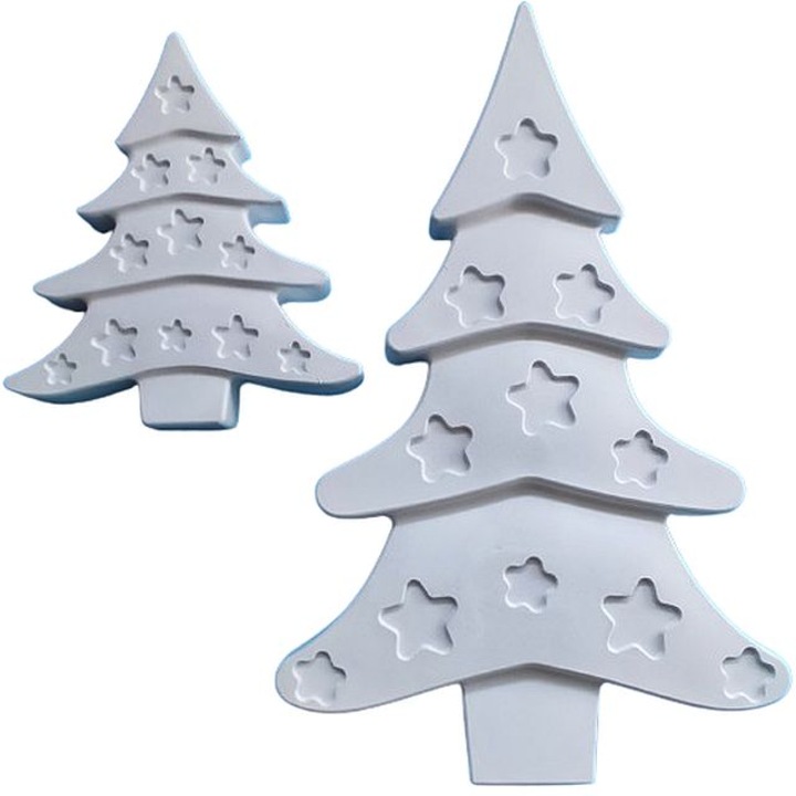 Figurine Ipsos de pictat - Brazi cu dimensiuni mari cuprinse intre 27 – 12, 5 cm, 2 piese