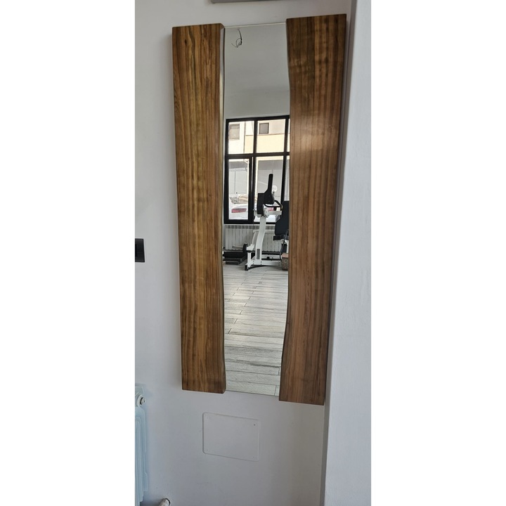 Tömör cseresznyefa tükör 120x51