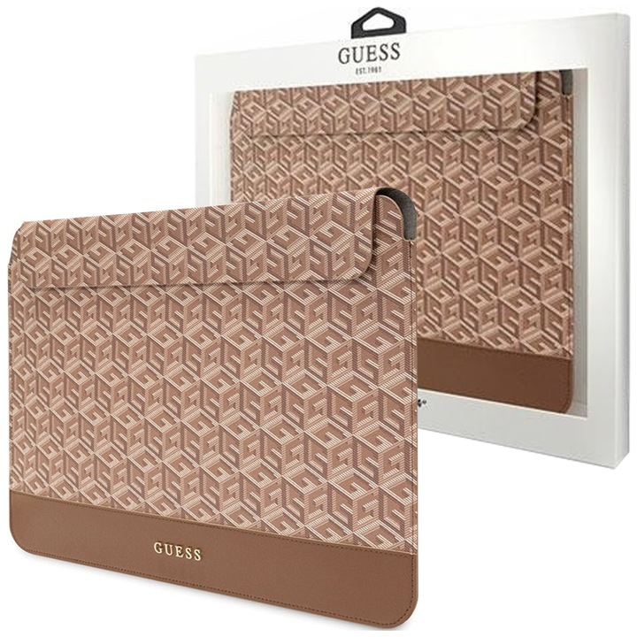 Guess tok GUCS16HGCFSEW 16" GCube Stripes barna