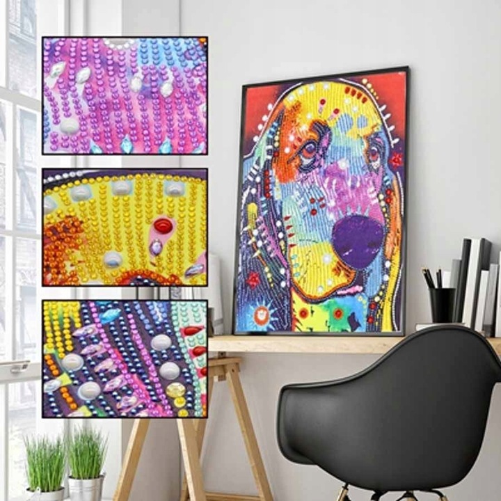 Set de Artizanat Norimpex Mandala, Mozaic cu Diamante, 30x40cm