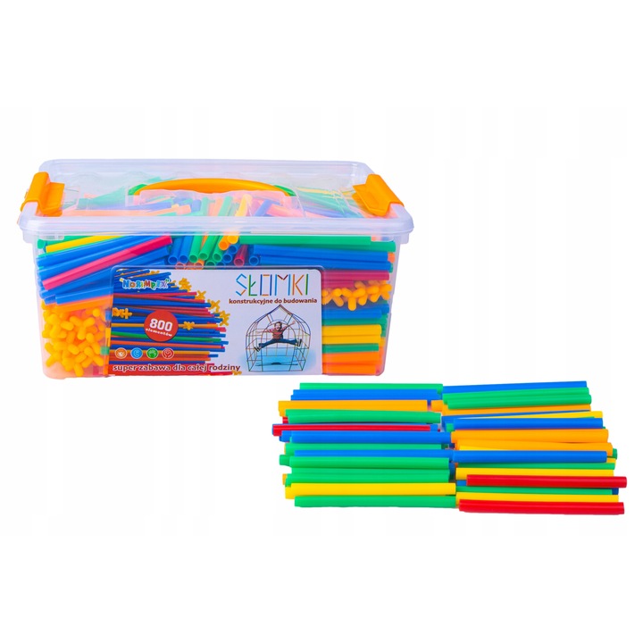 Конструктор Norimpex, 800 части, Многоцветен, в кутия