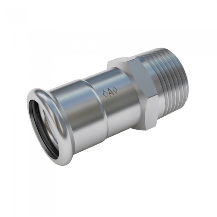 Инокс Прес връзка 18х1/2" М