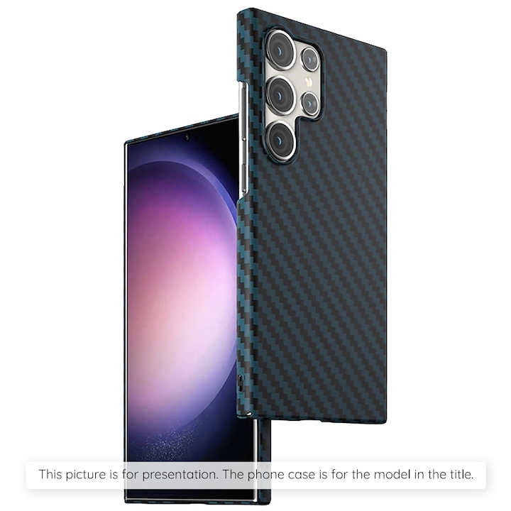 fixGuard Carbonite FiberShell tok Motorola Moto G04 / Moto G04s / Moto G24 / Moto E14 készülékekhez - Cián