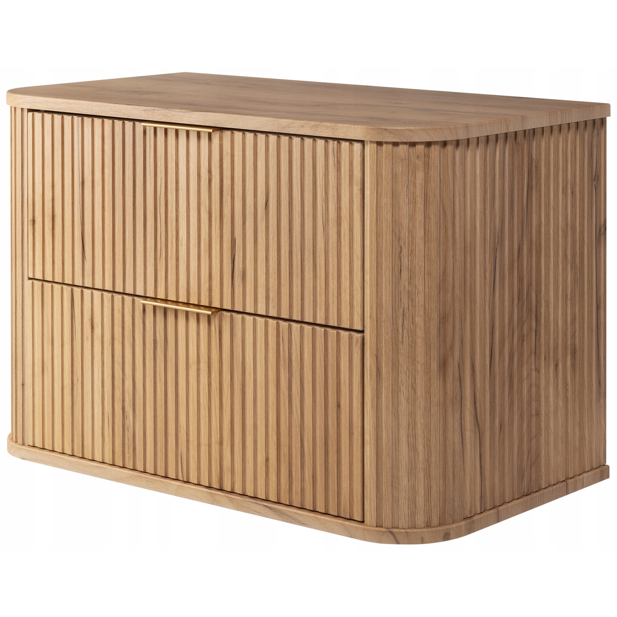 Masca lavoar baie Furnidea GLAMOUR, 2 sertare Soft Close, MDF