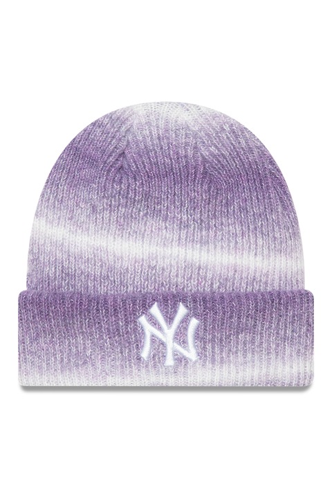 New Era, Caciula cu logo brodat, Alb/Violet, 56-62 CM