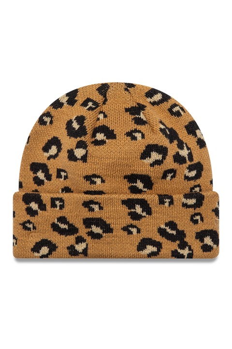 New Era, Шапка с принт, Черен/Карамел, 56-62 CM