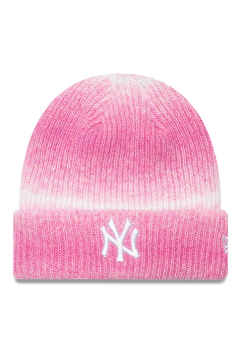 New Era, Caciula cu logo brodat, Alb/Roz aprins, 56-62 CM