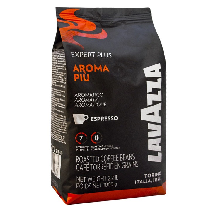 Кафе на зърна Lavazza Expert Aroma Piu, 1 кг