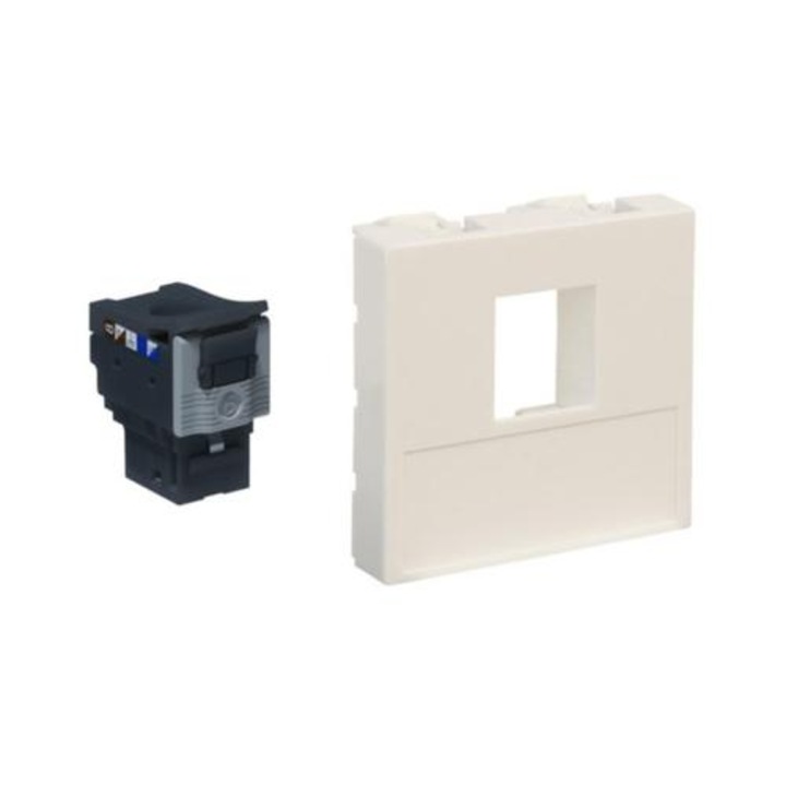 Комплект от 10 гнезда RJ45 2 модула, 1 порт, C6 FTP, Linkeo C Legrand