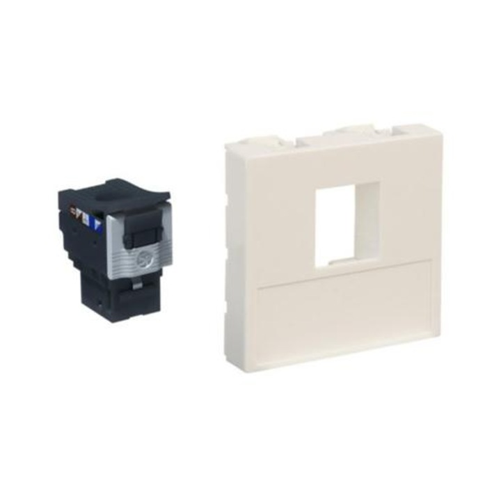 Комплект 10 гнезда RJ45 2 модула, 1 порт, C5 UTP, Linkeo C Legrand