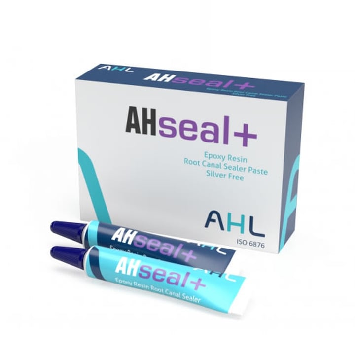 Material de obturare definitiva a canalului radicular, AHSeal+, analog AH Plus, pasta, 20g Baza, 10g Rasina