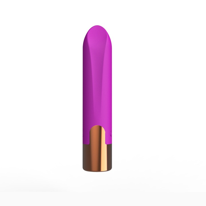 Introdult Vibrátor, 10 üzemmód, USB töltés, csendes, 12cm