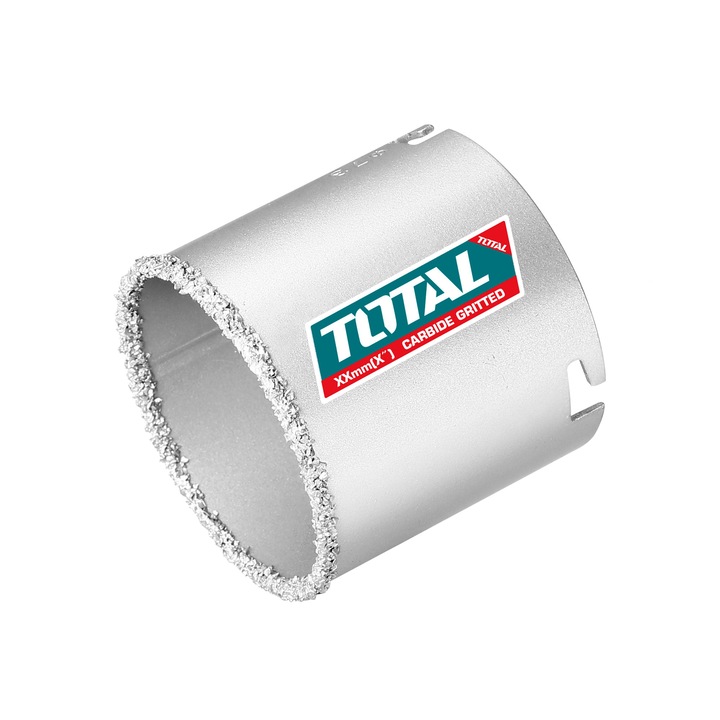 Set panze de gaurit cu carbura, TOTAL, 67mm, ambalaj blister dublu