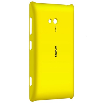 Capac de protectie spate Nokia pentru Lumia 720, Incarcare wireless, Galben Capac de protectie spate Nokia pentru Lumia 720, Incarcare wireless, Galben