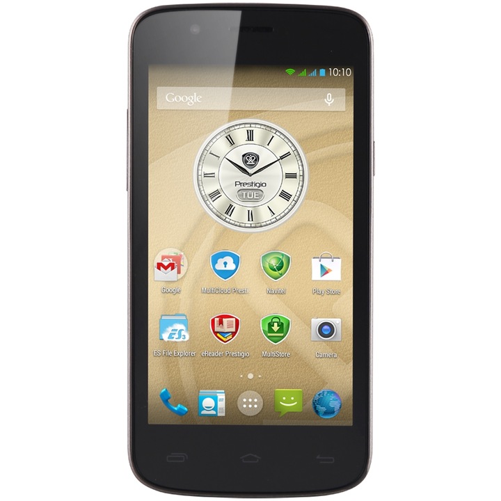 Telefon mobil Prestigio MultiPhone PSP5453, Dual SIM, Dark Gold