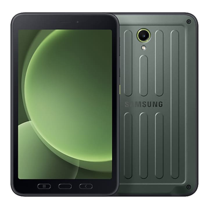 Таблет Samsung Galaxy Tab Active5, Octa-Core, 8.0", 128GB, 6GB RAM, 5G, Enterprise Edition, зелен