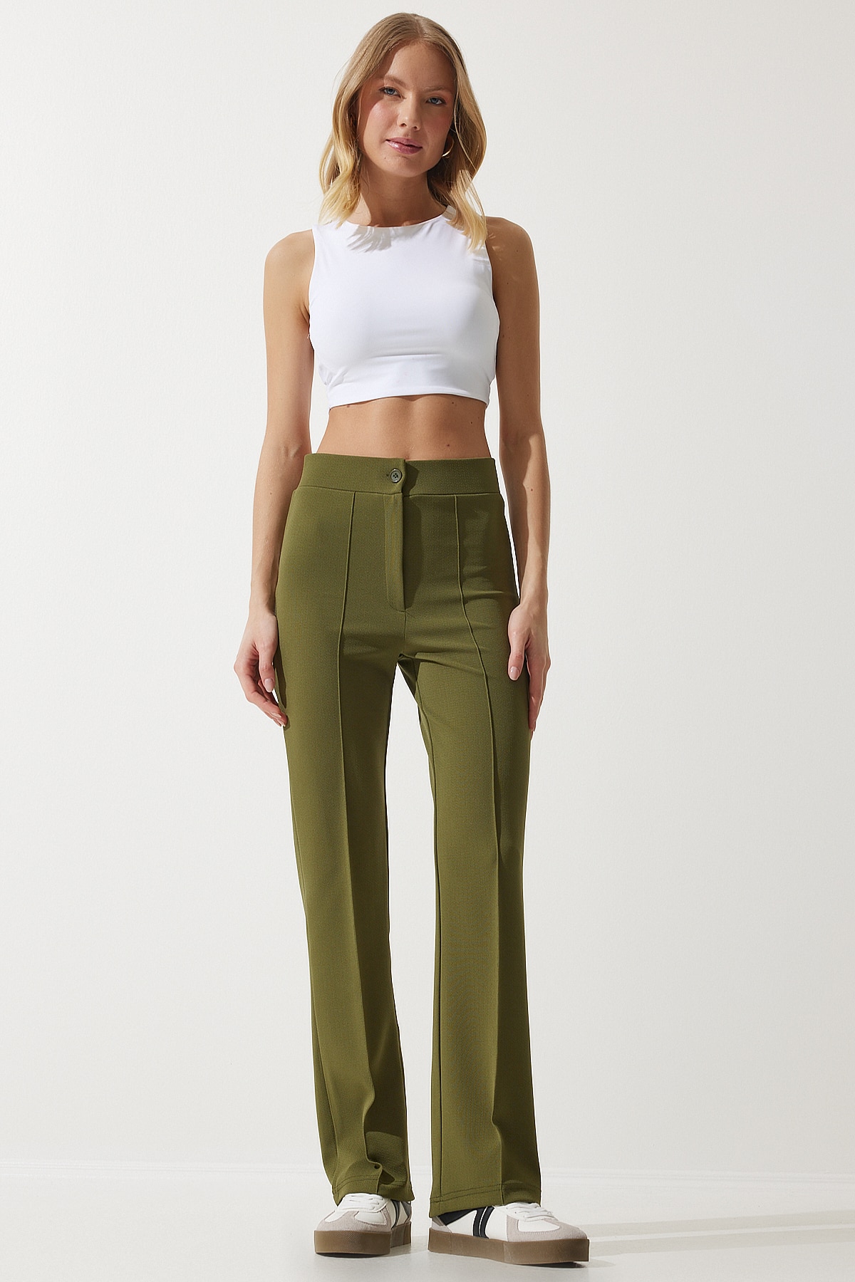 Happiness Istanbul High Waist Pants For Ladies Buy Happiness