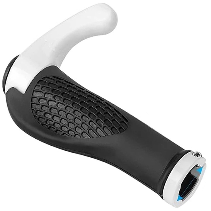 Kerékpár hüvely készlet, Rockbros, Bt1007W, hőre lágyuló műanyag/polipropilén/ötvözet, fehér