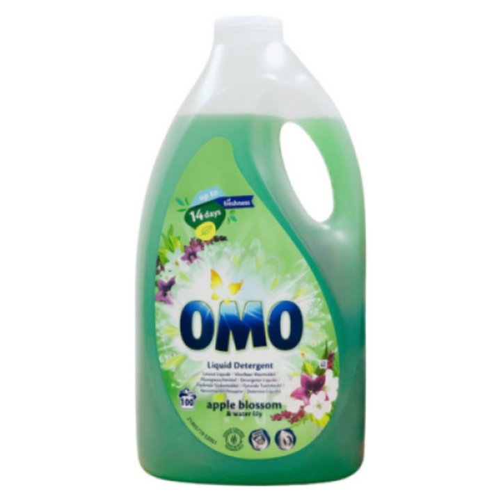 Detergent Lichid OMO Apple Blossom 5L, 100 de Spalari