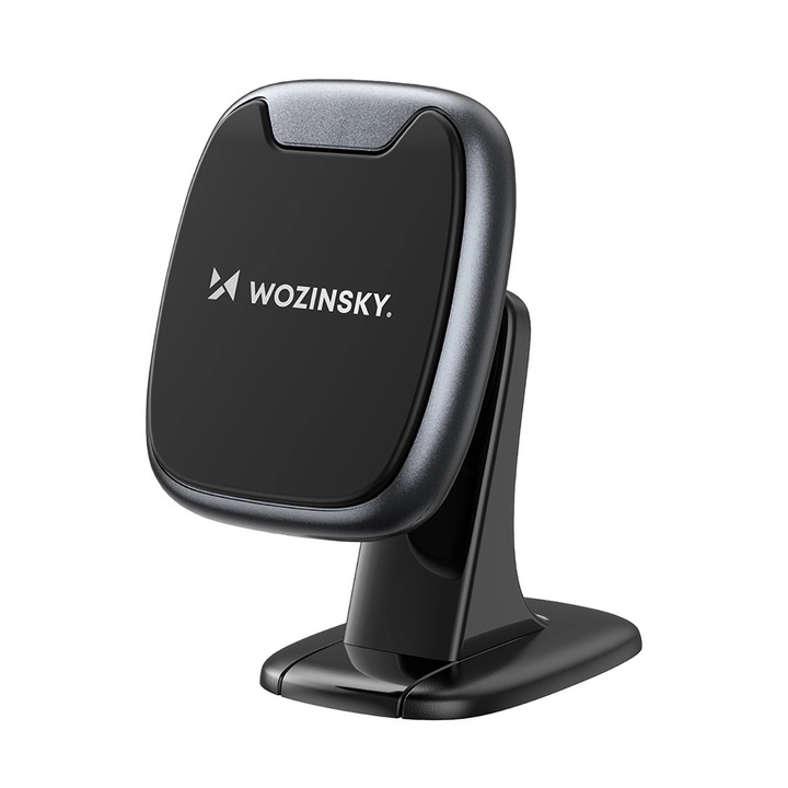 Wozinsky магнитна стойка за телефон за кола, 360 ротация, черна