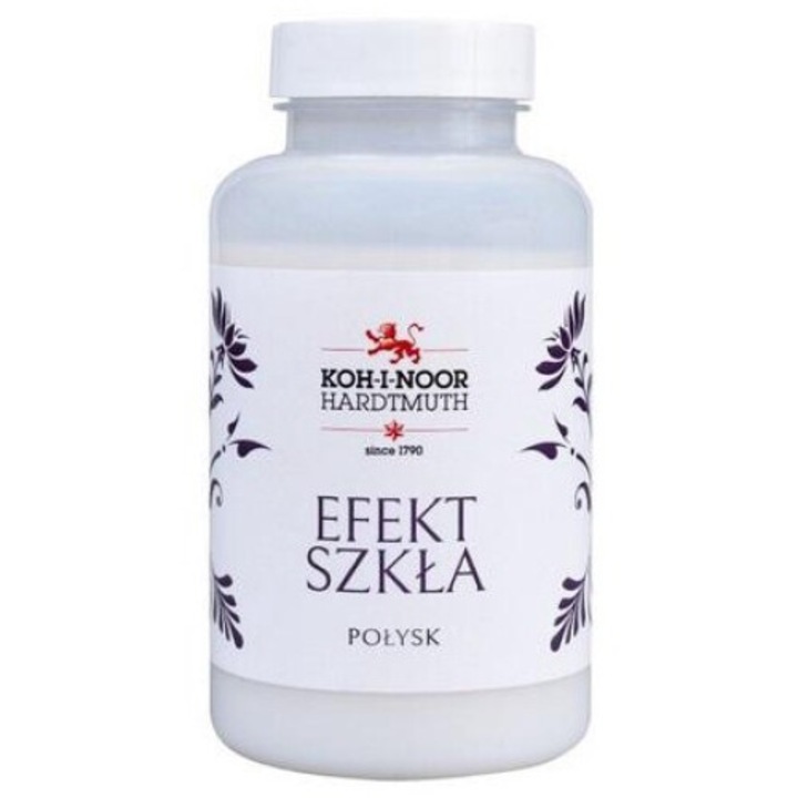 Aкрилен лак Koh-I-Noor, Стъклен ефект, Гланц, 200 мл